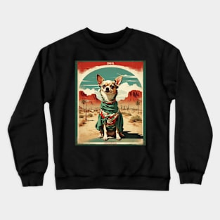 Creel Chihuahua Mexico Tourism Travel Vintage Crewneck Sweatshirt